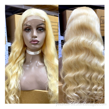 braiding transparent body wave perruque braid virgin glueless hd 613 human hair full lace wig